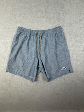 Howler Brothers Men’s XL Blue Print Volley Swim Trunks Board Shorts